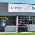 Magasin La Bulle d'O à Quimper, Finistère, affichant clairement son statut de distributeur officiel BE SPA