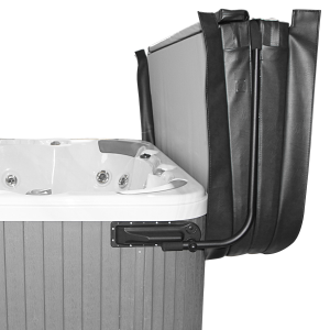 Lève-Couverture Spa Manuel pour un Accès Facile - Position ouverte